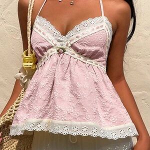 Cottage halter top